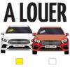 lettres adhésives pour véhicule "à louer" par mapubauto.com