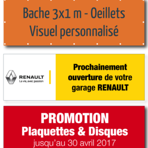 Bâche personnalisée mapubauto.com
