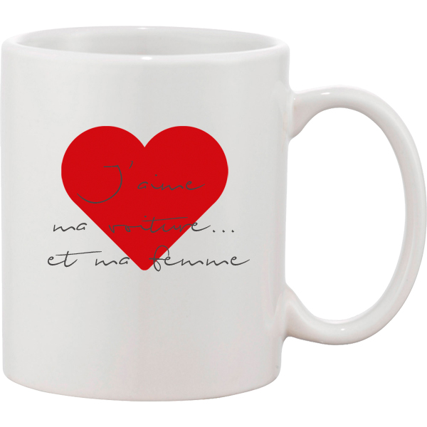 mug personnalisé par mapubauto.com