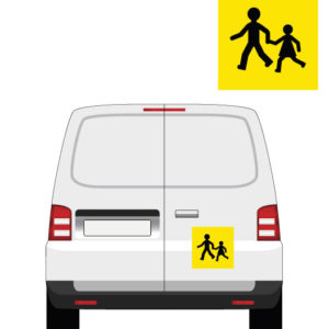 signalétique transport d'enfants par mapubauto.com