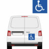 signalétique adhésif ou magnétique transport handicapé par mapubauto.com